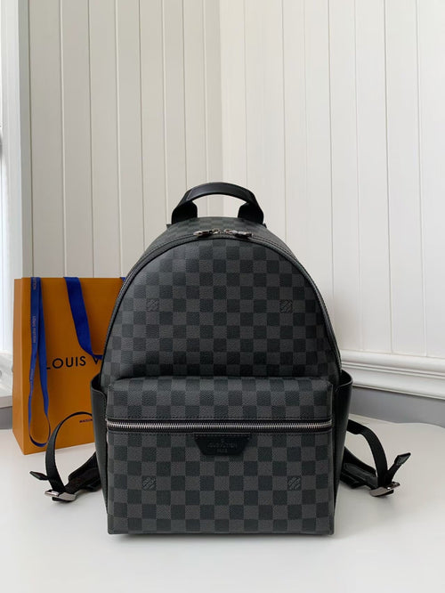 Mirror Bags- Black Checkered Bagpack