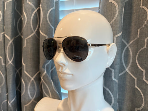 Luxury Sunglasses- Men’s/Unisex- Bent Black Aviators