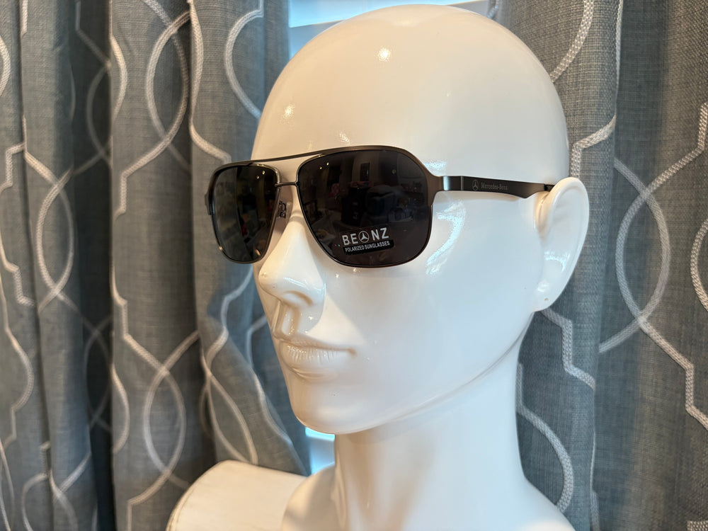 Luxury Sunglasses- Men’s/Unisex- BZ Black Aviators