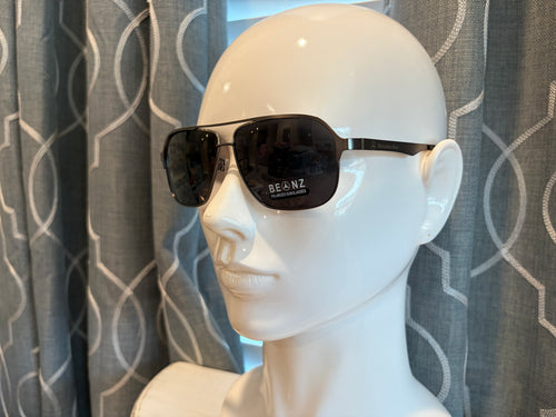 Luxury Sunglasses- Men’s/Unisex- BZ Black Aviators