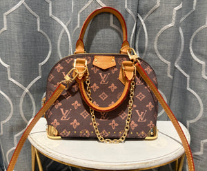 Mirror Bags- Brown Arm Bag PM