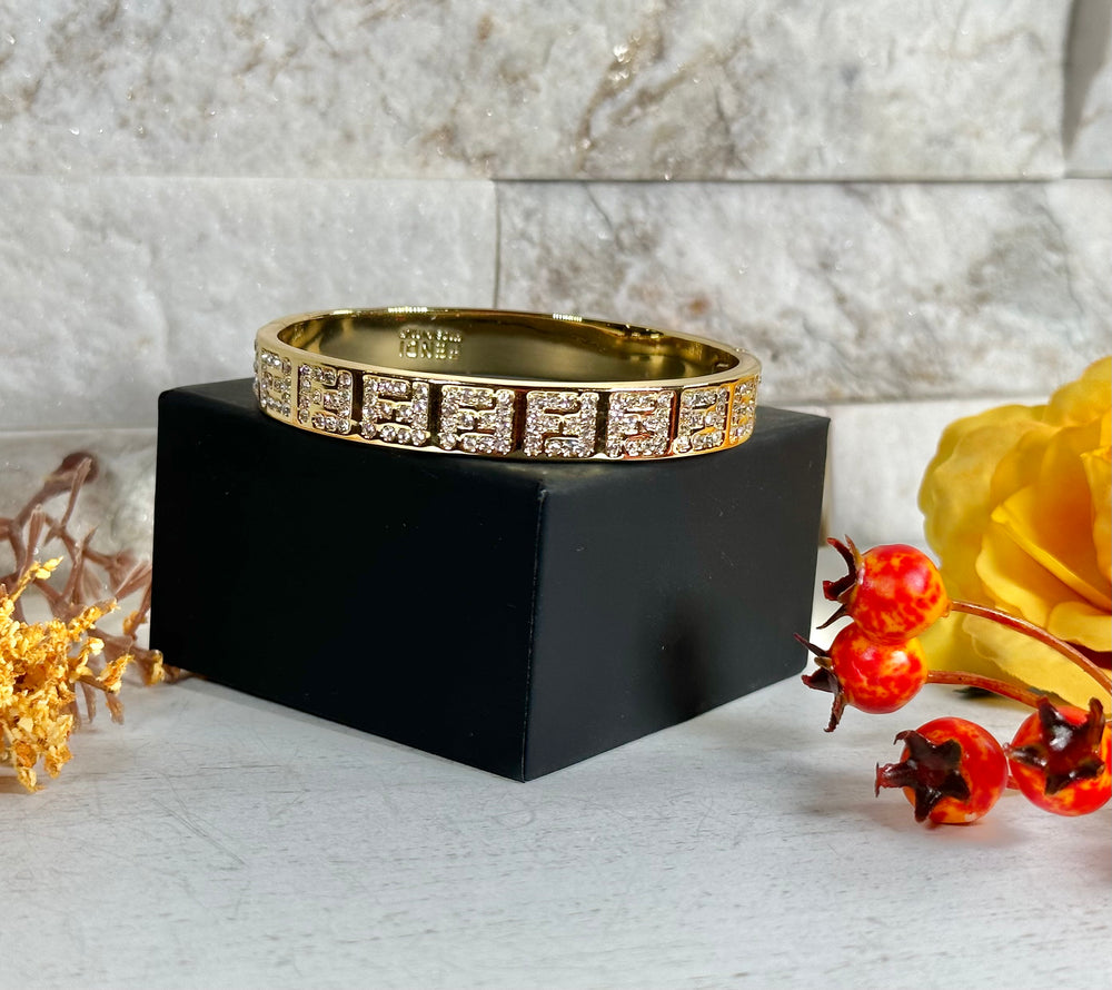 Bangles- Gold Sparkle Fen Fen