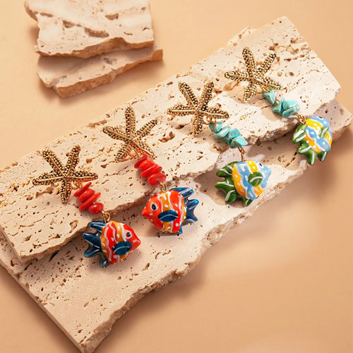 Women’s Marine Life Fashion Earrings
