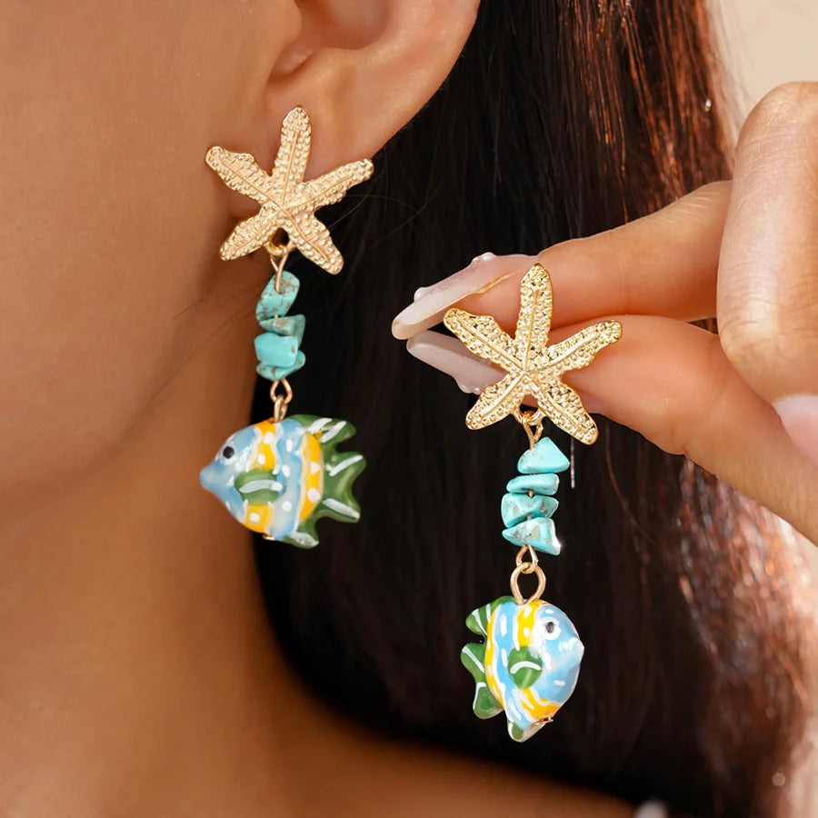 Women’s Marine Life Fashion Earrings