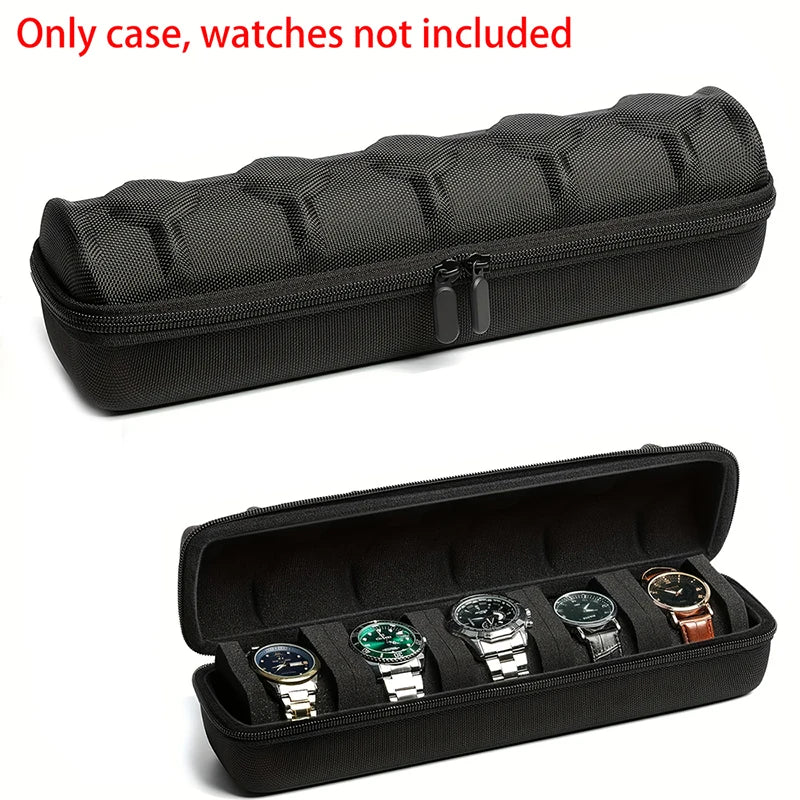 Portable Watch Box Organizer & Travel Case