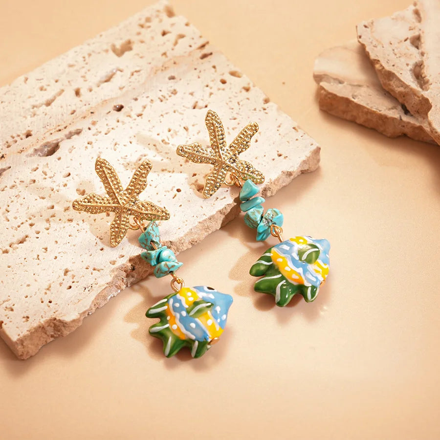 Women’s Marine Life Fashion Earrings