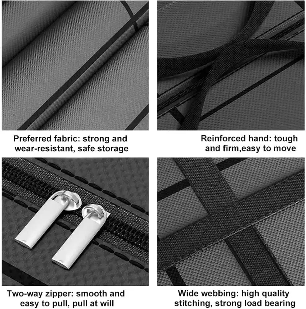 Portable Large Capacity Folding Clothing Storage Bag Hand-Held Duffel