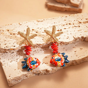 Women’s Marine Life Fashion Earrings