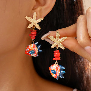 Women’s Marine Life Fashion Earrings