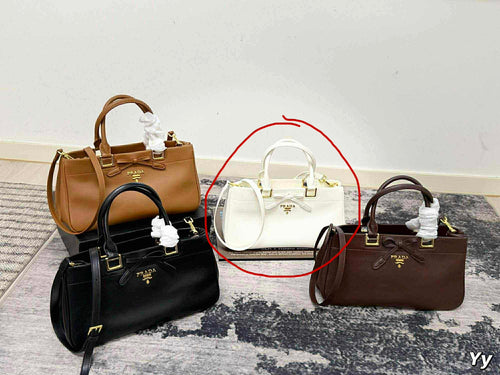 White Leather Arm Bag