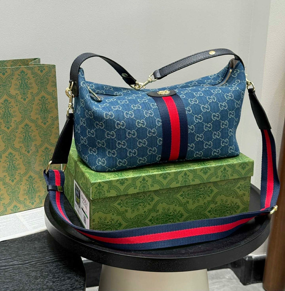 Mirror Bags- Hobo Demin Bag