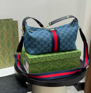 Mirror Bags- Hobo Demin Bag