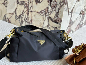 Explore Nylon Black Crossbody Bag