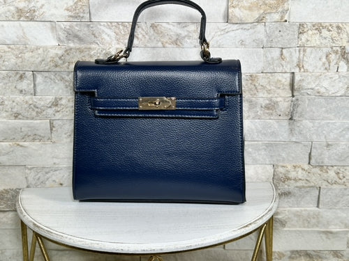 Navy Smooth Leather KK (Inspired) by
