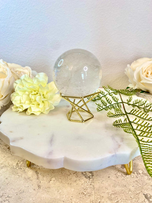 Clear Quartz Sphere 1